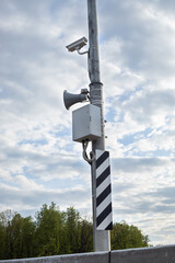 A camera for photo and video recording on the road and an alert system