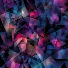 Fototapeta premium Colorful Abstract Geometric Background