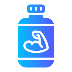 protein powder Gradient icon