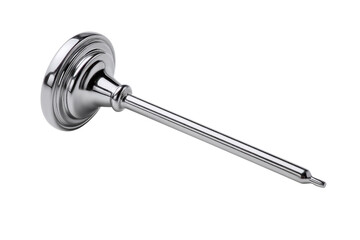 Vintage Thermometer: A classic, elegantly designed thermometer against a neutral backdrop, showcasing its polished, metallic surface and precise functionality.