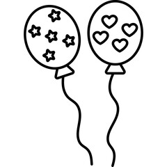 Hand Drawn Birthday Party Element