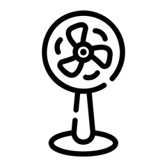 Obraz premium fan Line Icon
