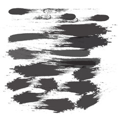 Abstract Brushstroke Collection
Bold Black Marks on White.