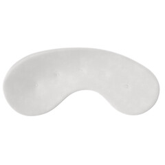 kidney sofa top view isolated.