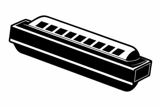 Harmonica clip art preview