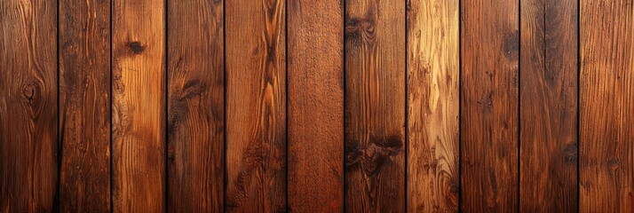 Naklejka premium Dark brown wooden planks (1)