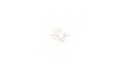 Fototapeta premium bright sparkling light effect resembling firework burst on transparent background showcasing elegance, celebration, & festive ambiance. Ideal for event invitations festive projects & artistic displays