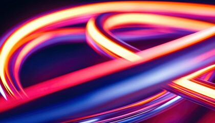 Abstract vibrant light curves