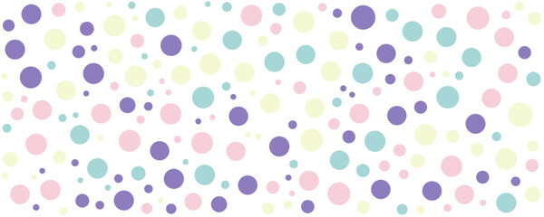 colorful background with polka dots eps 10