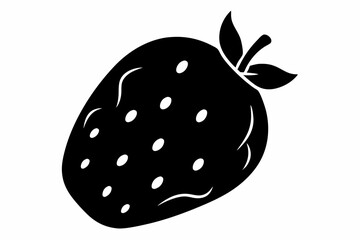 sweet potato silhouette line art vector illustration with a white background