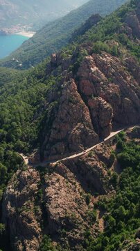 Route des calanques de Piana