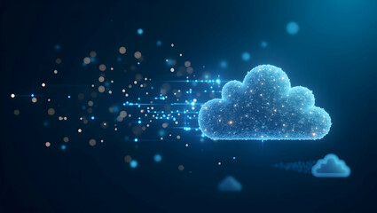 Efficient Cloud Connectivity Solutions: Integrating Diverse Network Systems for Rapid Data Exchange & Resilient Communications in Global Enterprises - Photo Stock Concept