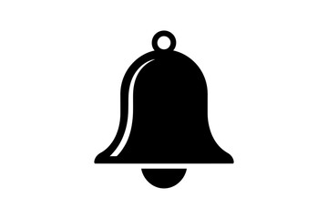 Notification bell icon alert reminder symbol design