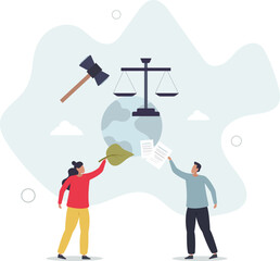 Green policy as governmental environment strategy plan.Legal agreement to protect planet ecosystem and nature resources recycling . character life .