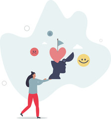 Emotional intelligence as ability to understand feelings.Face expression and mood changes recognition and fair psychological judgment . character life .