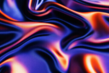 Abstract Liquid Waves: Captivating liquid abstract with a dynamic blend of colors, evoking a sense of fluid motion and modern artistry. The vivid shades blend and interact.