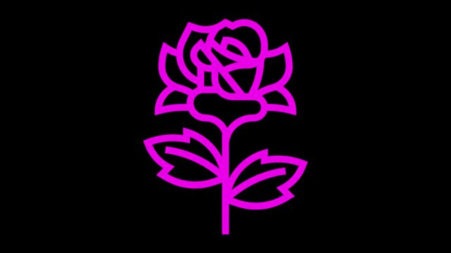Abstract Floral Flower Background with Pink and Purple Leaves Tree Silhouette Vector Illustration for Spring Nature Decoration Pattern Design