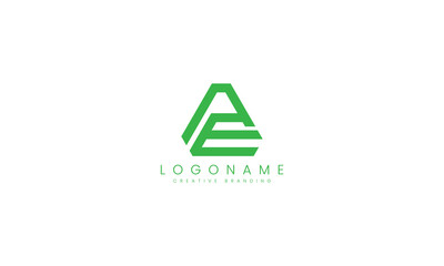 Minimalist AE Logo for Branding and Identity.