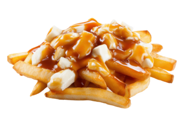 Delicious Poutine Crispy Fries, Cheese Curds, and Rich Gravy