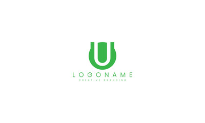 Minimalist U Logo for Branding and Identity.