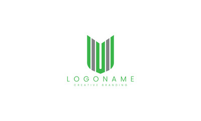 Minimalist U Logo for Branding and Identity.