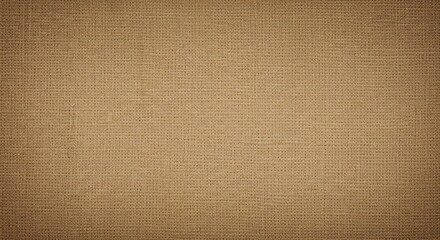 Fototapeta premium Textured brown fabric background with natural fibers for design use