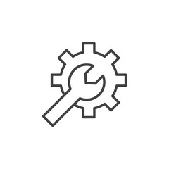 Productivity tools vector Icon in trendy flat style isolated on white background