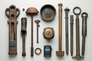 Fototapeta premium Antique metal detectors