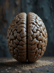 wooden brain