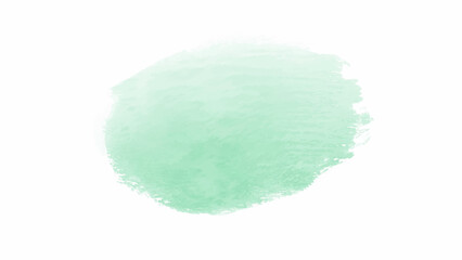 Green watercolor background with copyspace for your design. vector.