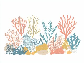 Coral Reef Illustration