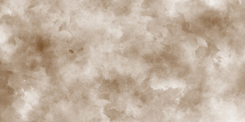 Watercolor brown, Orange background, blot, blob, splash of brown paint,Watercolour texture for cards, flyers, poster. Watercolour banner. Stucco. Wall,brown old vintage paper texture with cloudy stain