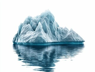 Obraz premium Iceberg Reflection