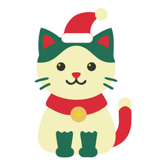 christmas hat icon vector illustration