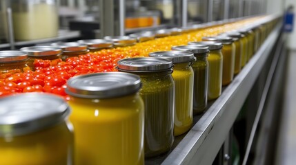 A canning food factory must adhere to strict regulations to ensure the hygiene and quality of its products.