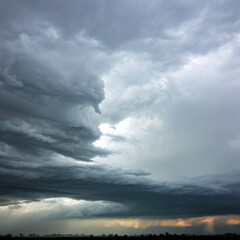 Obraz premium Whispers Before the Rain