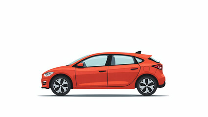Fototapeta premium Flat Develop an informative photo stock series detailing electric vehicle tax credits highlighting financial incentives government policies and sustainable mobility benefits in Simple flat cute vecto