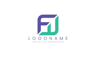 Minimalist FF Logo for Branding and Identity.