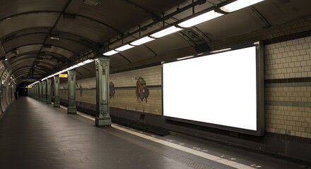 Subway's Silent Canvas