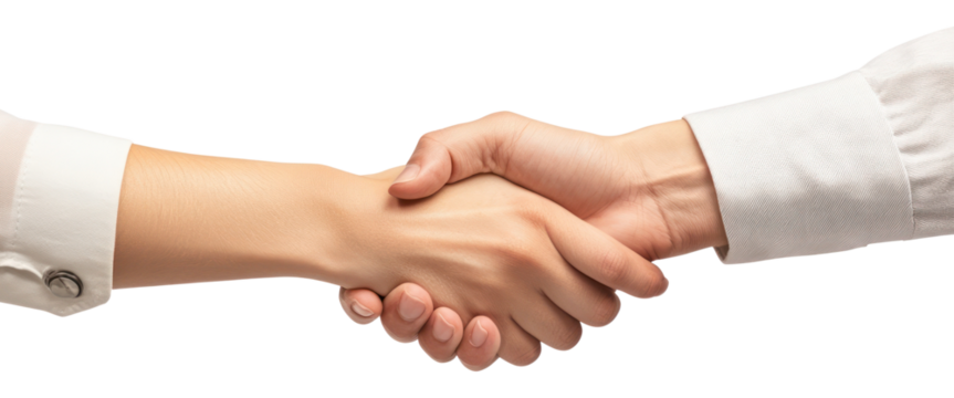 PNG Young gril Two hands handshake collaboration collaborative.