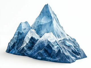 Obraz premium Ice Mountainscape