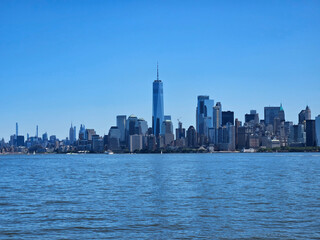 Naklejka premium new york city skyline