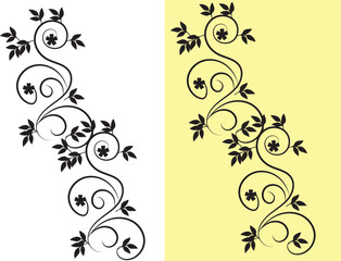 Vibrant Red Green Blue and Yellow Flower Design A Detailed Botanical Illustration with CMYK Color Model for Print and Digital Use