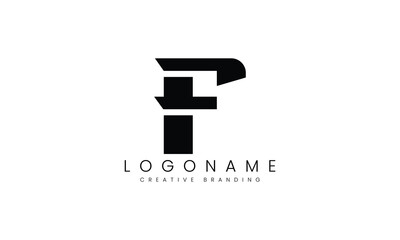 Minimalist F Logo for Branding and Identity.