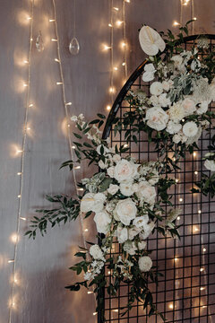 Elegant variety of wedding table decor & flowers