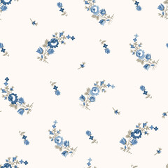 small flower pattern on background