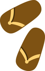 Minimalist Sandals Hand Drawn