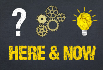 Obraz premium Here & Now 