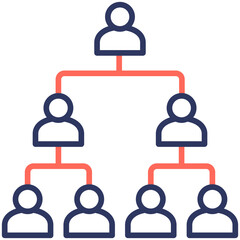 Organization Structure Icon