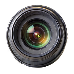 Camera lens close-up, photography equipment